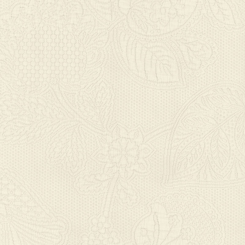 Bianca Matelasse Ivory 55650 by Schumacher Fabric Schumacher Fabric Bianca Matelasse Ivory 55650Fabric COTTON 100% ITALY </p><p>Repeat: H: HORZ. 13" (33CM) , V: VERT. 20 3/4" (53CM) 52.5 - Fabric Carolina -