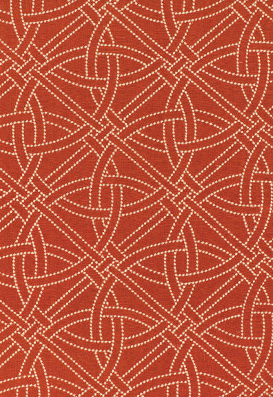 Durance Embroidery Bittersweet 55690 by Schumacher Designer Fabric Chroma 57% Linen, 37% Cotton, 6% Polyester Martindale 5,000 Horizontal: 3.5 and Vertical: 3.125 54 - Swanky Fabrics -