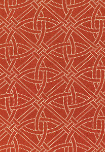 Schumacher Fabric Durance Embroidery Bittersweet 55690