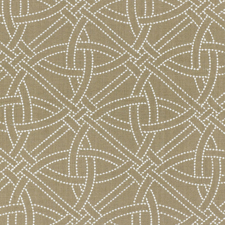 Durance Embroidery Greige 55692 by Schumacher Designer Fabric MATTHEW PATRICK SMYTH LINEN 57% COTTON 37% INDIA MARTINDALE 5,000 </p><p>Repeat: Horizontal: 6 3/4" (17CM) and Vertical: 6 1/4" (16CM) 51.5 - Swanky Fabrics -
