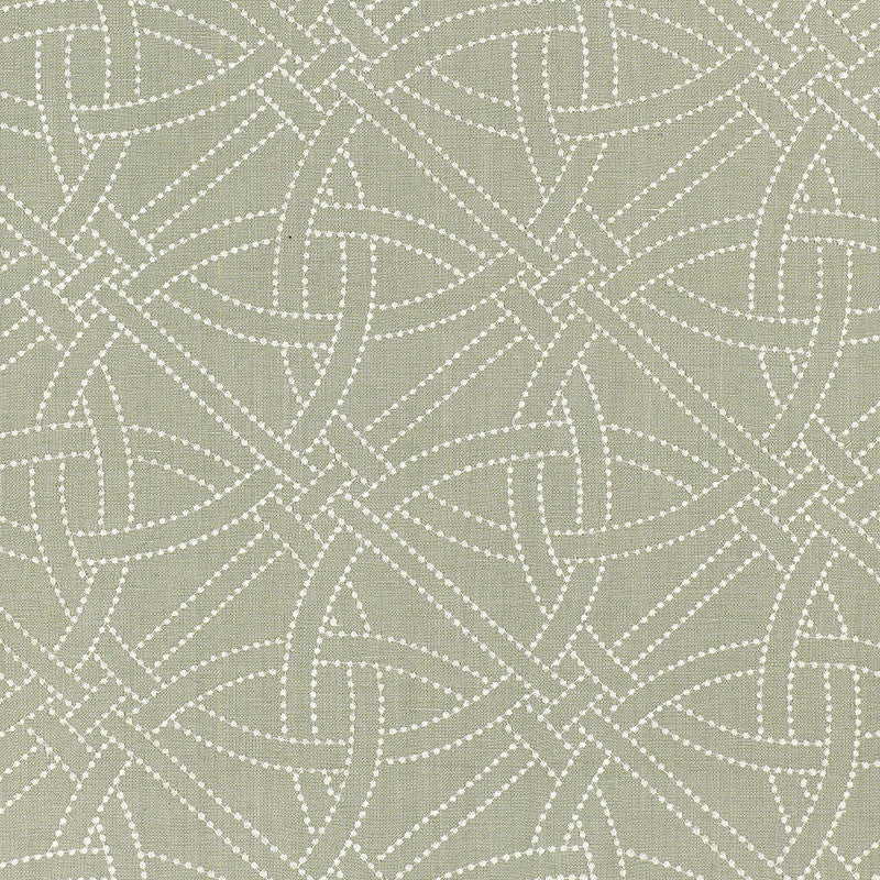 Durance Embroidery Mineral 55693 by Schumacher Designer Fabric COUNTRY CHIC LINEN 57% COTTON 37% INDIA MARTINDALE 5,000 </p><p>Repeat: Horizontal: 6 3/4" (17CM) and Vertical: 6 1/4" (16CM) 51.5 - Swanky Fabrics -