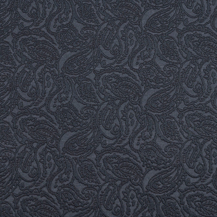 5574 Delft/Paisley by Charlotte Designer Fabric Enchanted Gardens 75% Cotton, 25% Polyester Asia Exceeds 70,000 Wyzenbeek Rubs (Heavy Duty) Horizontal: 14" x Vertical: 6.5" 54 Inches - Swanky Fabrics -