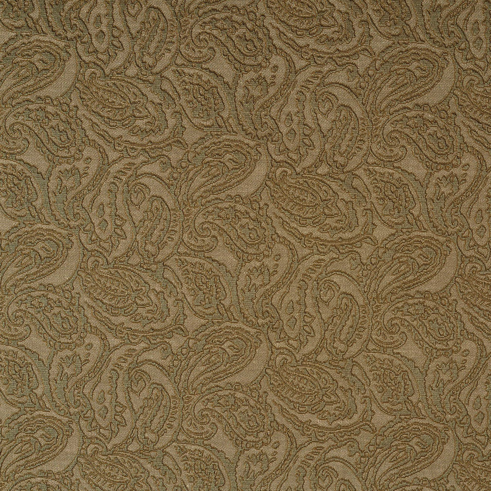 5576 Sage/Paisley by Charlotte Designer Fabric Enchanted Gardens & Ring Book Page #16 75% Cotton, 25% Polyester Asia Exceeds 130,000 Wyzenbeek Rubs (Heavy Duty) </p><p>Repeat: Horizontal: 14" x Vertical: 6.5" 54 Inches - Swanky Fabrics -