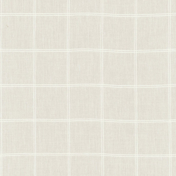 Vivianne Sheer Check Cream 55780 by Schumacher Designer Fabric RADIANCE SHEERS See Sample INDIA . </p><p>Repeat: Horizontal: 2" (5CM) and Vertical: 2" (5CM) 54" WIDE (137CM) - Swanky Fabrics -