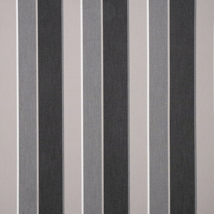 4888 Clinton Granite by Sunbrella Designer Fabric Sunbrella Awning Stripes 100% Sunbrella® Acrylic USA or Imported 10-Year Horizontal: and Vertical: 46 in. - Swanky Fabrics -