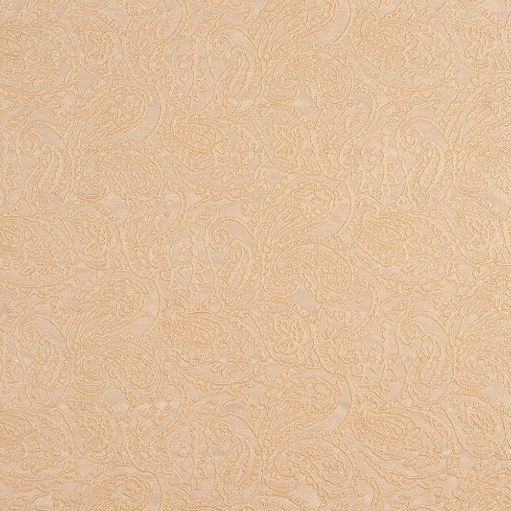 5580 Natural/Paisley by Charlotte Designer Fabric Enchanted Gardens 75% Cotton, 25% Polyester Asia Exceeds 70,000 Wyzenbeek Rubs (Heavy Duty) Horizontal: 14" x Vertical: 6.5" 54 Inches - Swanky Fabrics -