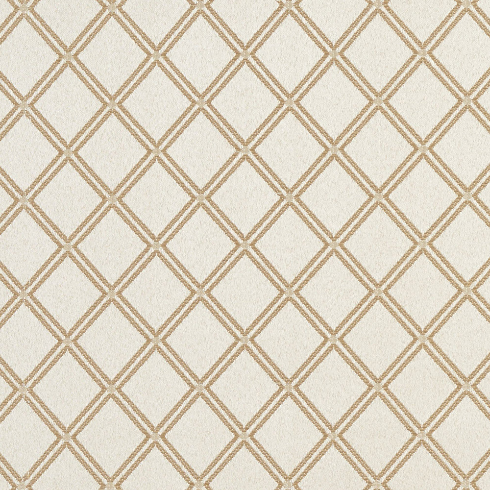 5610 Ivory/Classic by Charlotte Designer Fabric Dazzling Damasks II 100% Woven Polyester Asia Exceeds 48,000 Wyzenbeek Rubs (Heavy Duty) Horizontal: 2" x Vertical: 1.75" 54 Inches - Swanky Fabrics -