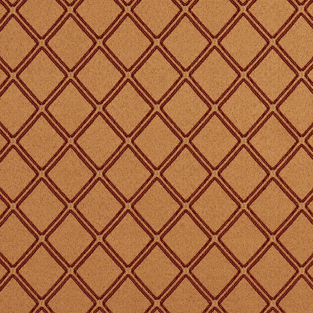 5613 Coral/Classic by Charlotte Designer Fabric Dazzling Damasks II 100% Woven Polyester Asia Exceeds 48,000 Wyzenbeek Rubs (Heavy Duty) Horizontal: 2" x Vertical: 1.75" 54 Inches - Swanky Fabrics -