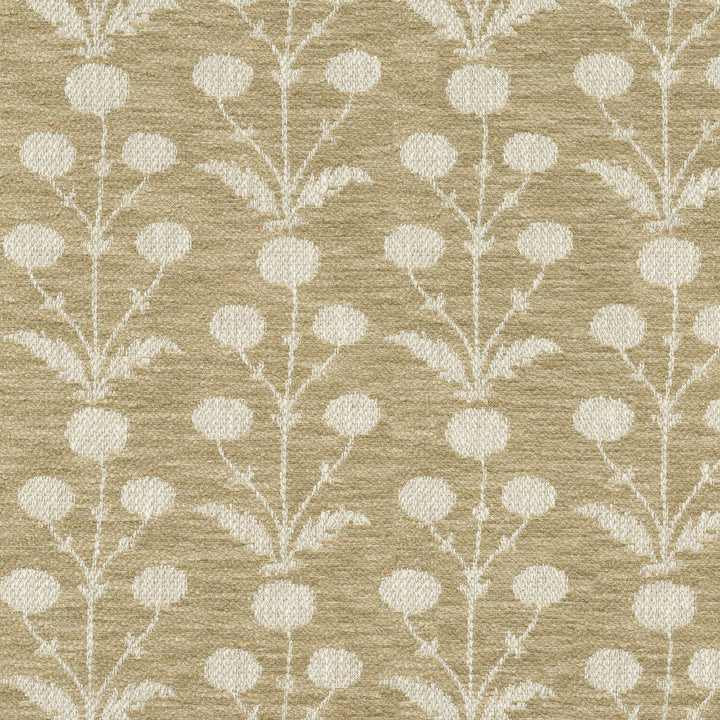 Mughal Blooms Saffron 570012 by VILLA D'ASCOLI Designer Fabric - 82% polyester, 18% cotton India 50000 Horizontal: 6.87 and Vertical: 6.25 55  - Swanky Fabrics -