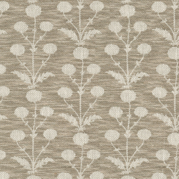 Mughal Blooms Chai 570013 by VILLA D'ASCOLI Designer Fabric - 82% polyester, 18% cotton India 50000 Horizontal: 6.87 and Vertical: 6.25 55  - Swanky Fabrics -