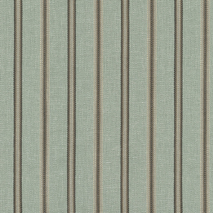 Jodpur Stripe Mist 570022 by VILLA D'ASCOLI Designer Fabric - 33% polyester, 33% cotton, 24% rayon, 10% linen India 51000 Horizontal: 3.25 and Vertical: 0 54  - Swanky Fabrics -
