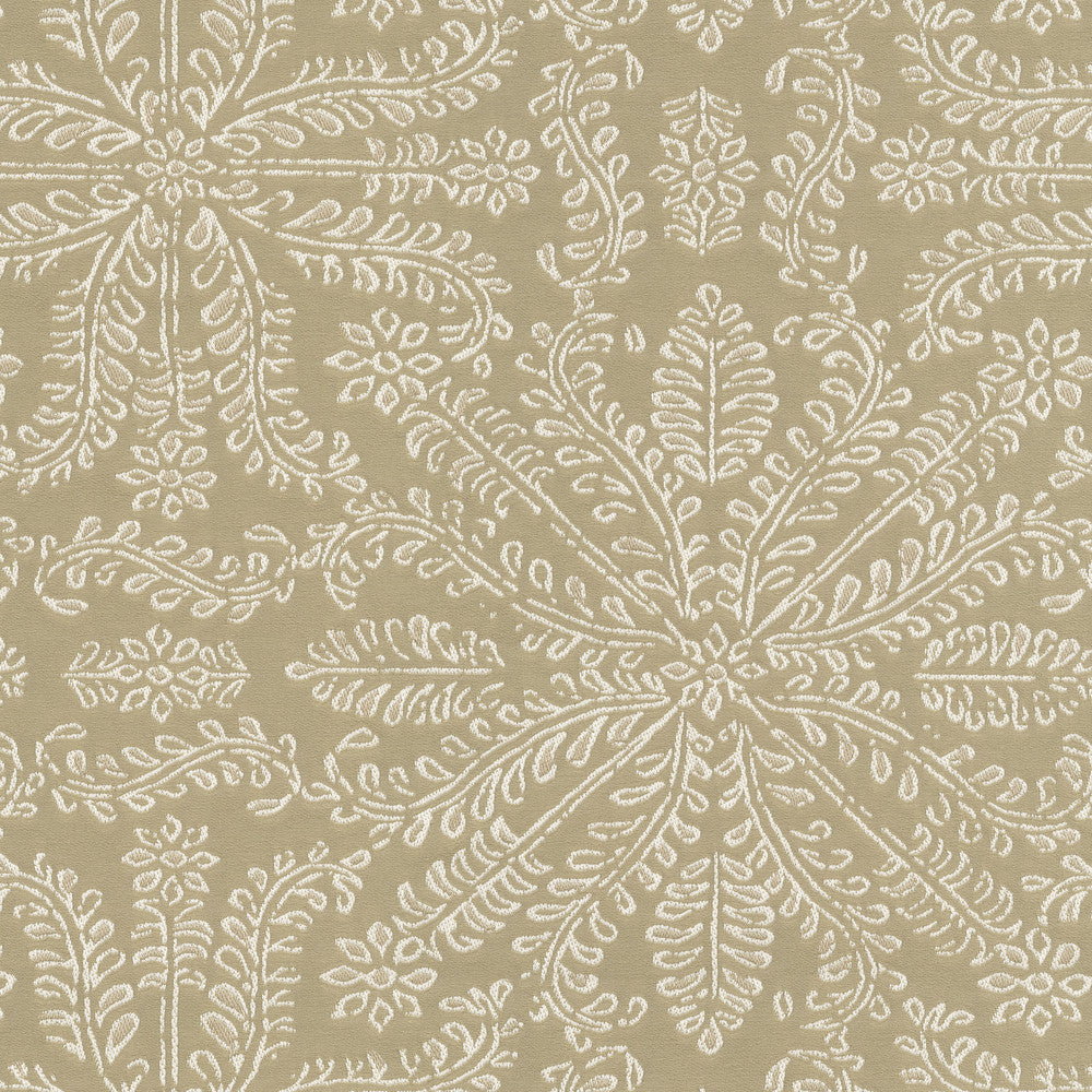 Taj Tile Linen 570042 by VILLA D'ASCOLI Designer Fabric - 60% cotton, 26% polyester, 14% rayon India 28000 Horizontal: 13.5 and Vertical: 14.62 54  - Swanky Fabrics -