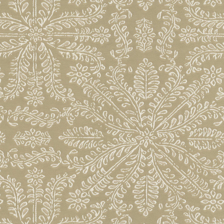 Taj Tile Linen 570042 by VILLA D'ASCOLI Designer Fabric - 60% cotton, 26% polyester, 14% rayon India 28000 Horizontal: 13.5 and Vertical: 14.62 54  - Swanky Fabrics -