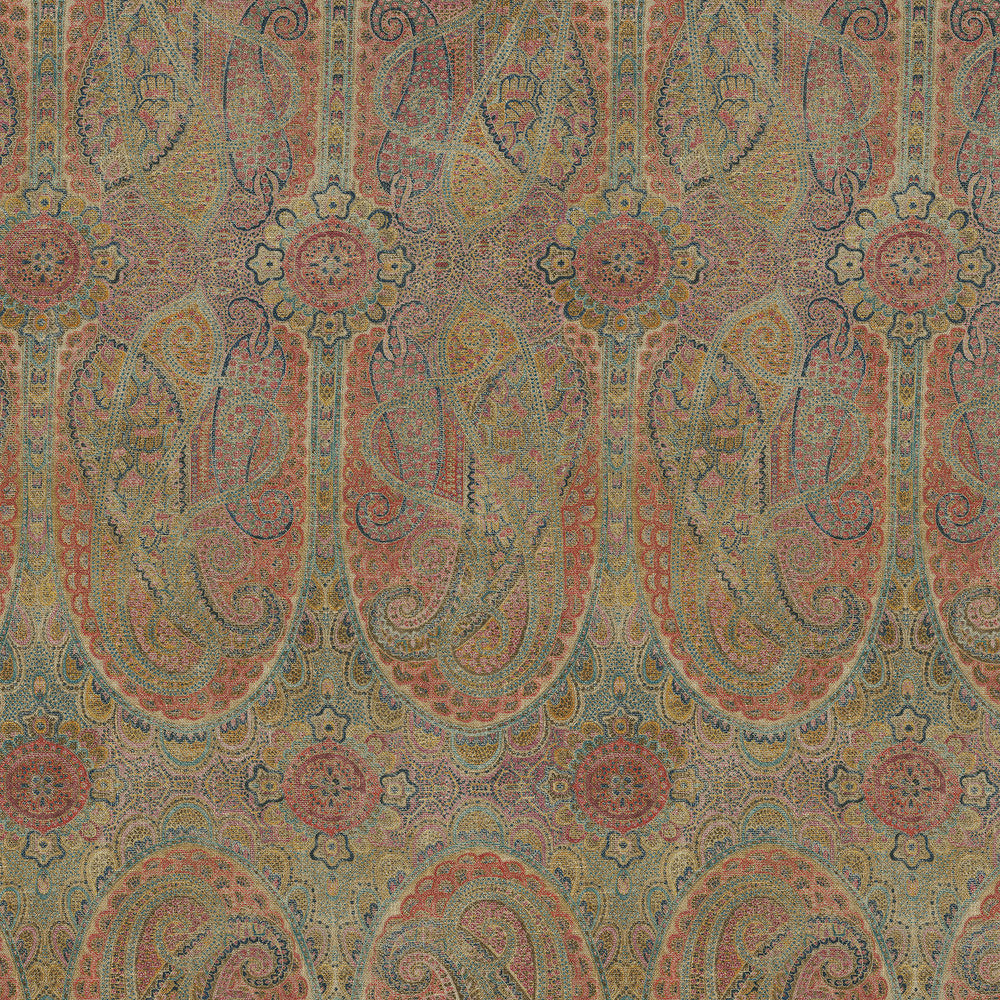 Jaisalmer Gem 570070 by VILLA D'ASCOLI Designer Fabric - 55% linen, 45% rayon Pakistan 50000 Horizontal: 13.5 and Vertical: 27 54  - Swanky Fabrics -