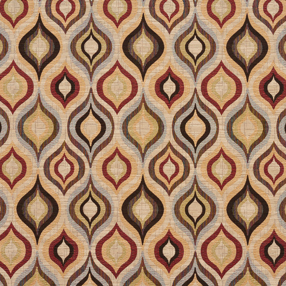 5704 Veranda Lantern by Charlotte Designer Fabric Woven Patterns 82% Polyester, 18% Cotton Asia Exceeds 80,000 Wyzenbeek Rubs (Heavy Duty) </p><p>Repeat: Horizontal: 7.5" x Vertical: 11" 54 Inches - Swanky Fabrics -