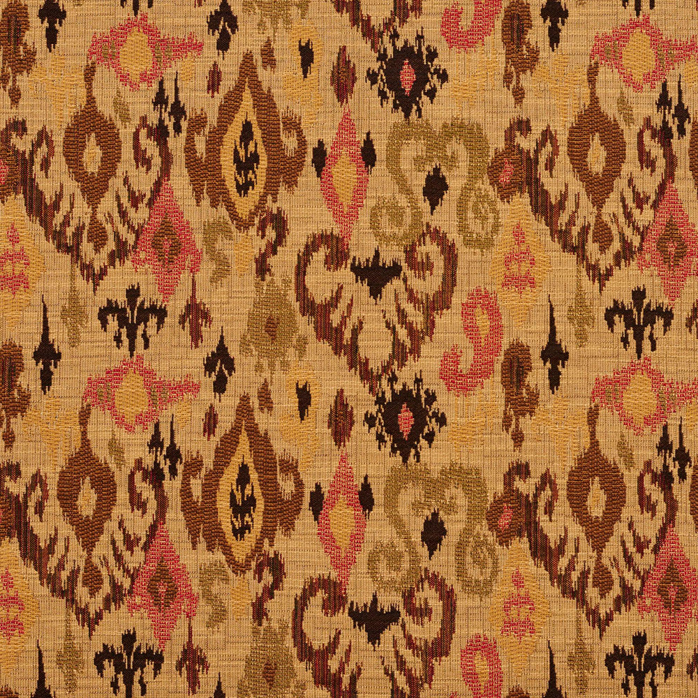 5707 Tiki Mirage by Charlotte Designer Fabric Woven Patterns 82% Polyester, 18% Cotton Asia Exceeds 80,000 Wyzenbeek Rubs (Heavy Duty) </p><p>Repeat: Horizontal: 14.5" x Vertical: 9.5" 54 Inches - Swanky Fabrics -