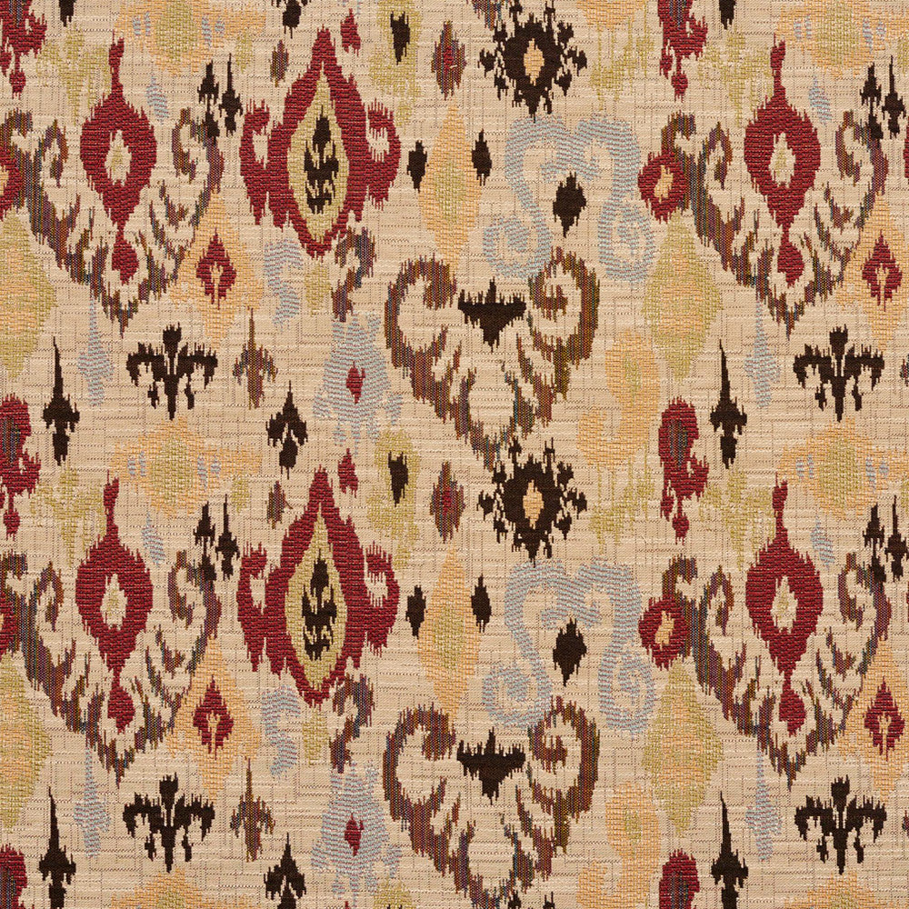 5709 Veranda Mirage by Charlotte Designer Fabric Woven Patterns 82% Polyester, 18% Cotton Asia Exceeds 70,000 Wyzenbeek Rubs (Heavy Duty) Horizontal: 14.5" x Vertical: 9.5" 54 Inches - Swanky Fabrics -