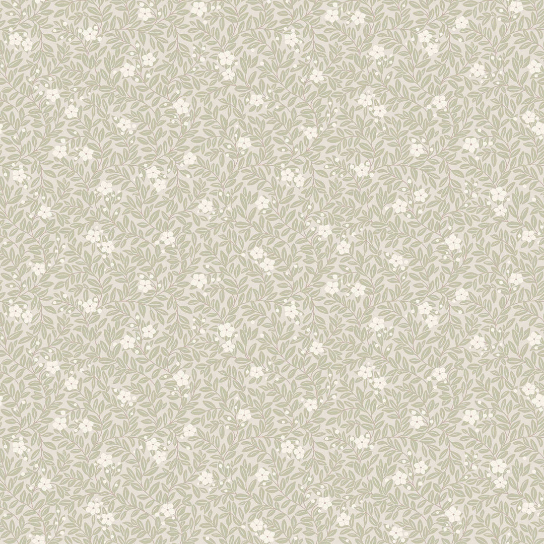 Schumacher Wallcovering Myrten - Leaf