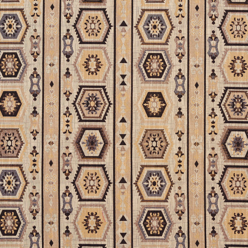 5716 Chateau Santa Fe by Charlotte Designer Fabric Woven Patterns 82% Polyester, 18% Cotton Asia Exceeds 70,000 Wyzenbeek Rubs (Heavy Duty) Horizontal: 13.5" x Vertical: 14.5" 54 Inches - Swanky Fabrics -