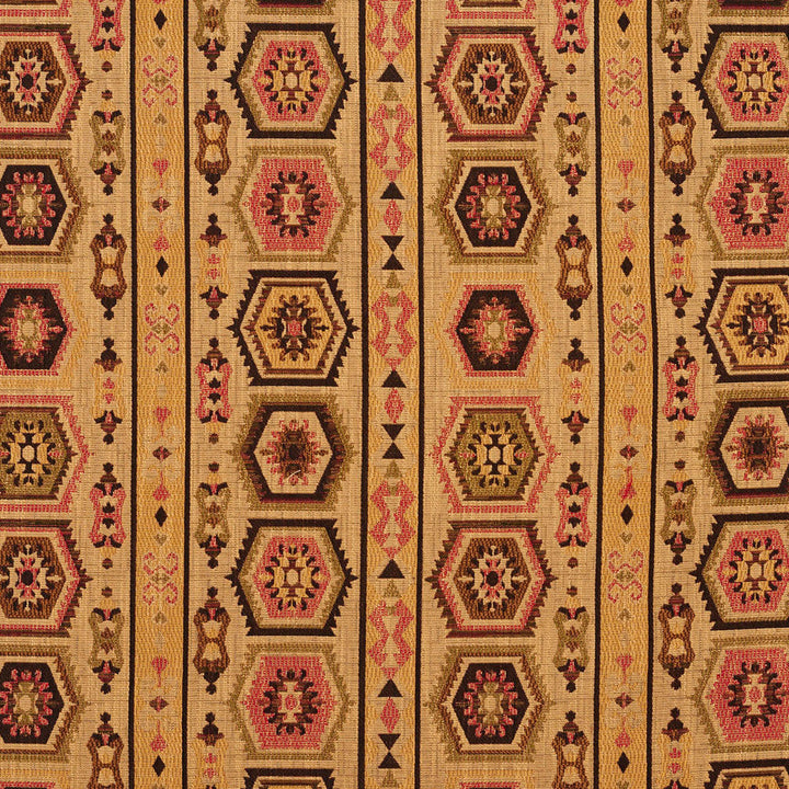 5717 Tiki Santa Fe by Charlotte Designer Fabric Woven Patterns 82% Polyester, 18% Cotton Asia Exceeds 90,000 Wyzenbeek Rubs (Heavy Duty) </p><p>Repeat: Horizontal: 13.5" x Vertical: 14.5" 54 Inches - Swanky Fabrics -