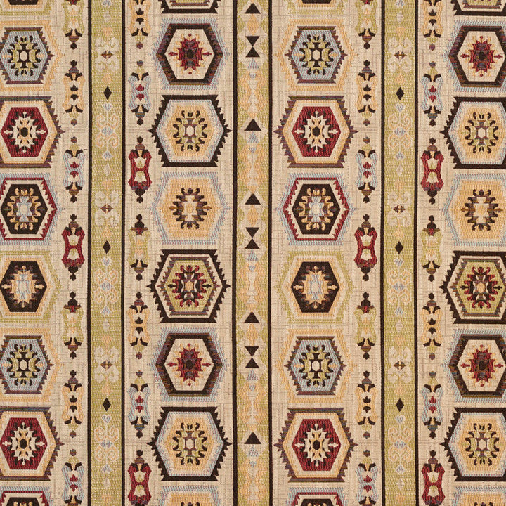 5719 Veranda Santa Fe by Charlotte Designer Fabric Woven Patterns 82% Polyester, 18% Cotton Asia Exceeds 70,000 Wyzenbeek Rubs (Heavy Duty) Horizontal: 13.5" x Vertical: 14.5" 54 Inches - Swanky Fabrics -