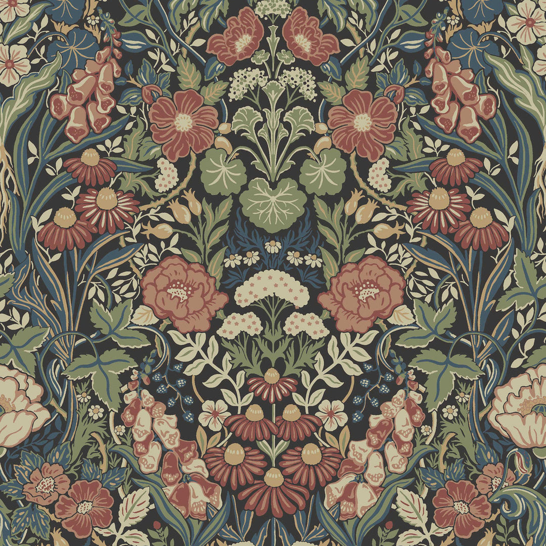 Schumacher Wallcovering Örtagård - Multi