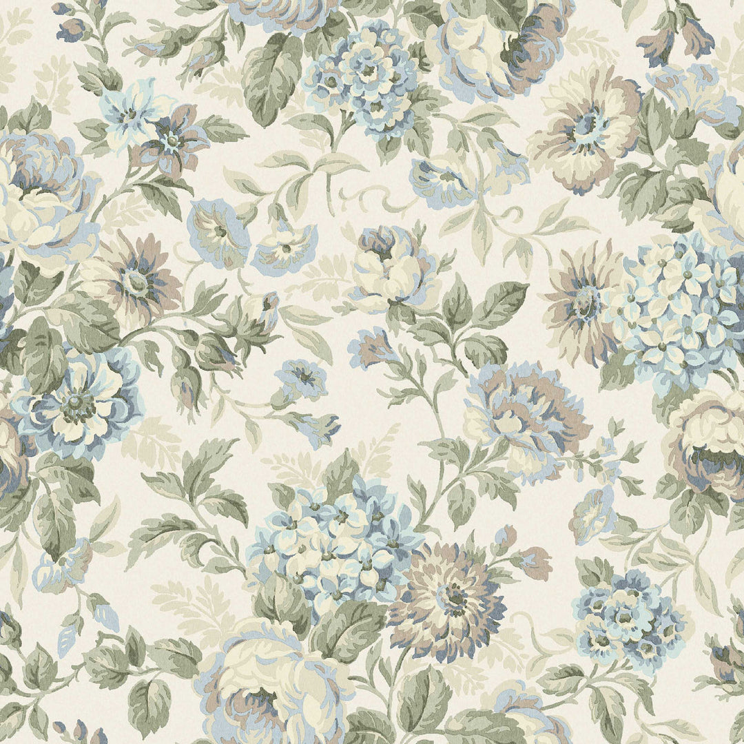 5726 Wallcovering Hortensia - Blue