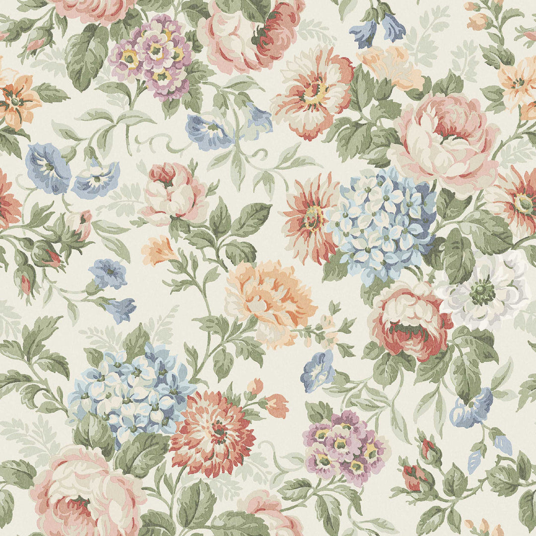 Schumacher Wallcovering Hortensia - Multi