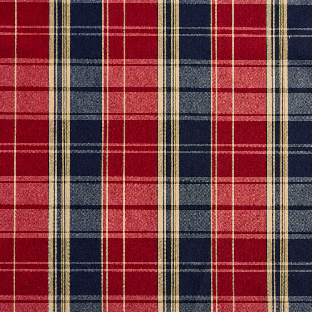 5801 Port Plaid by Charlotte Designer Fabric Classic Patterns, Ring Book Page #11A 52% Polyester, 48% Cotton Made In USA Exceeds 200,000 Wyzenbeek Rubs (Heavy Duty) </p><p>Repeat: Horizontal: 6.5" x Vertical: 7" 54 Inches - Swanky Fabrics -