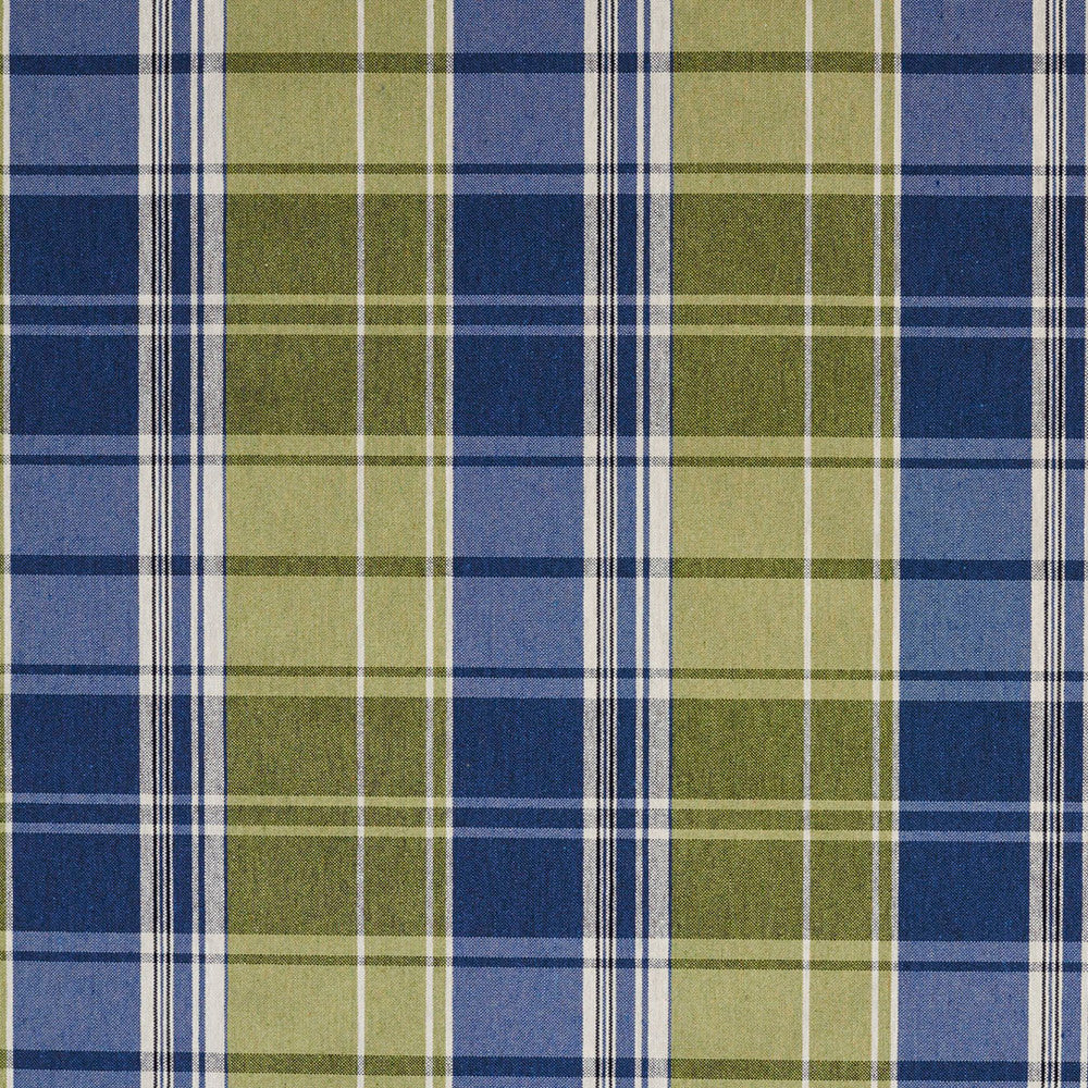 5803 Laguna Plaid by Charlotte Designer Fabric Classic Patterns 52% Polyester, 48% Cotton Made In USA Exceeds 200,000 Wyzenbeek Rubs (Heavy Duty) Horizontal: 6.5" X Vertical: 7" 54 Inches - Swanky Fabrics -