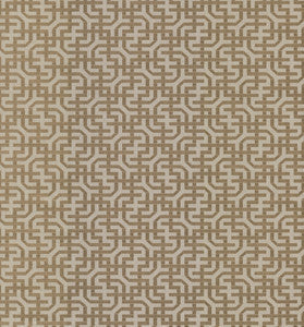 York Wallcoverings Wallpaper Dynastic Lattice Gold