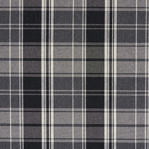 Charlotte Fabric 5805 Onyx Plaid