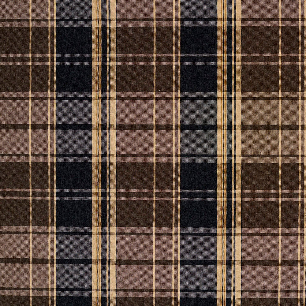 5807 Espresso Plaid by Charlotte Designer Fabric Classic Patterns 52% Polyester, 48% Cotton Made In USA Exceeds 200,000 Wyzenbeek Rubs (Heavy Duty) </p><p>Repeat: Horizontal: 6.5" x Vertical: 7" 54 Inches - Swanky Fabrics -