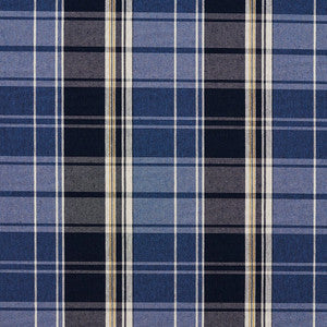 Charlotte Fabric 5809 Cobalt Plaid