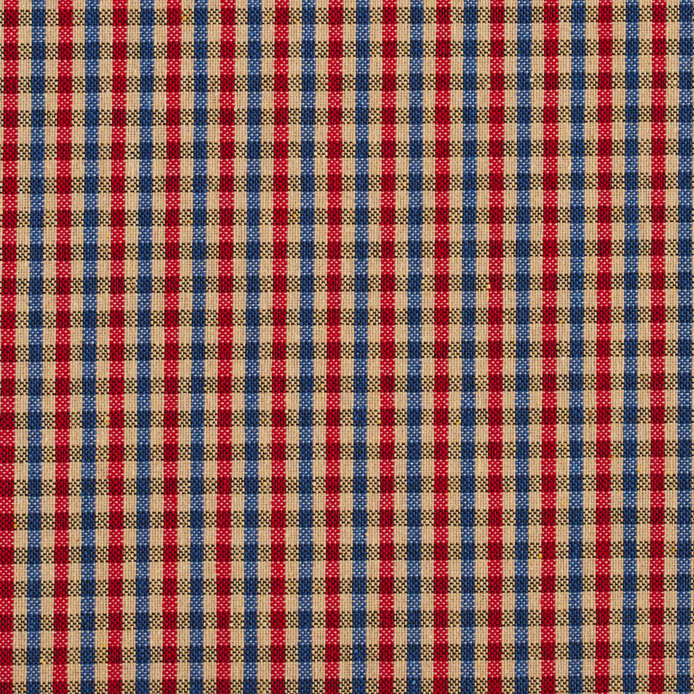 5814 Patriot Check by Charlotte Designer Fabric Classic Patterns 52% Polyester, 48% Cotton Made In USA Exceeds 200,000 Wyzenbeek Rubs (Heavy Duty) </p><p>Repeat: Horizontal: .5" X Vertical: .25" 54 Inches - Swanky Fabrics -