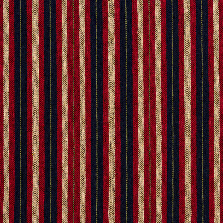5821 Port Stripe by Charlotte Designer Fabric Classic Patterns 52% Polyester, 48% Cotton Made In USA Exceeds 120,000 Wyzenbeek Rubs (Heavy Duty) Horizontal: 2" 54 Inches - Swanky Fabrics -