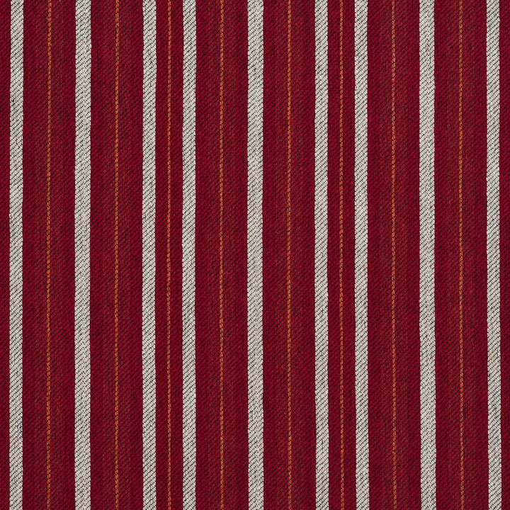 5826 Spice Stripe by Charlotte Designer Fabric Classic Patterns 52% Polyester, 48% Cotton Made In USA Exceeds 120,000 Wyzenbeek Rubs (Heavy Duty) Horizontal: 2" 54 Inches - Swanky Fabrics -