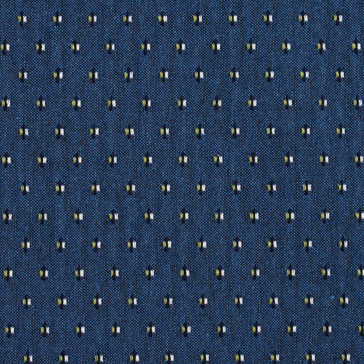 5833 Laguna Dot by Charlotte Designer Fabric Classic Patterns 52% Polyester, 48% Cotton Made In USA Exceeds 200,000 Wyzenbeek Rubs (Heavy Duty) </p><p>Repeat: Horizontal: 1" x Vertical: 1" 54 Inches - Swanky Fabrics -