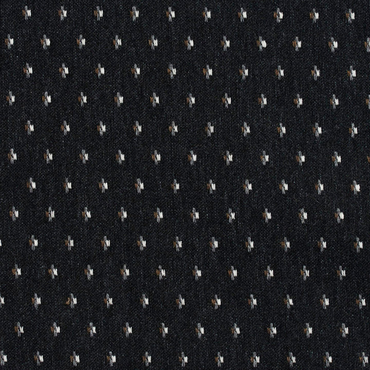 5835 Onyx Dot by Charlotte Designer Fabric Classic Patterns 52% Polyester, 48% Cotton Made In USA Exceeds 200,000 Wyzenbeek Rubs (Heavy Duty) </p><p>Repeat: Horizontal: 1" x Vertical: 1" 54 Inches - Swanky Fabrics -