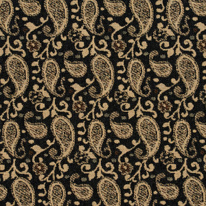 Charlotte Fabric 5847 Espresso Paisley