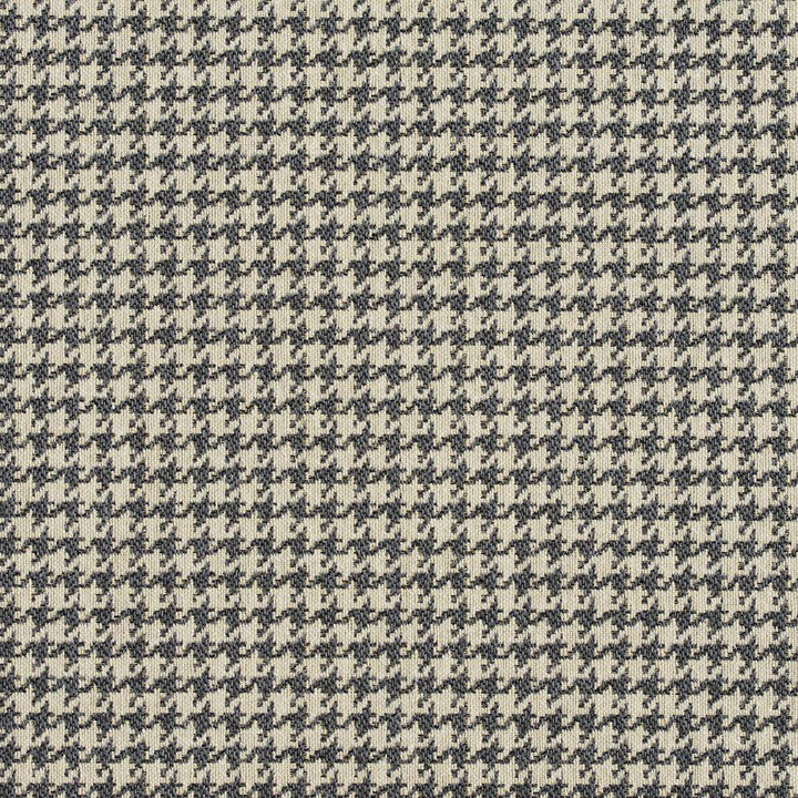 5850 Sterling Houndstooth by Charlotte Designer Fabric Classic Patterns 52% Polyester, 48% Cotton Made In USA Exceeds 200,000 Wyzenbeek Rubs (Heavy Duty) Horizontal: .5" X Vertical: .5" 54 Inches - Swanky Fabrics -
