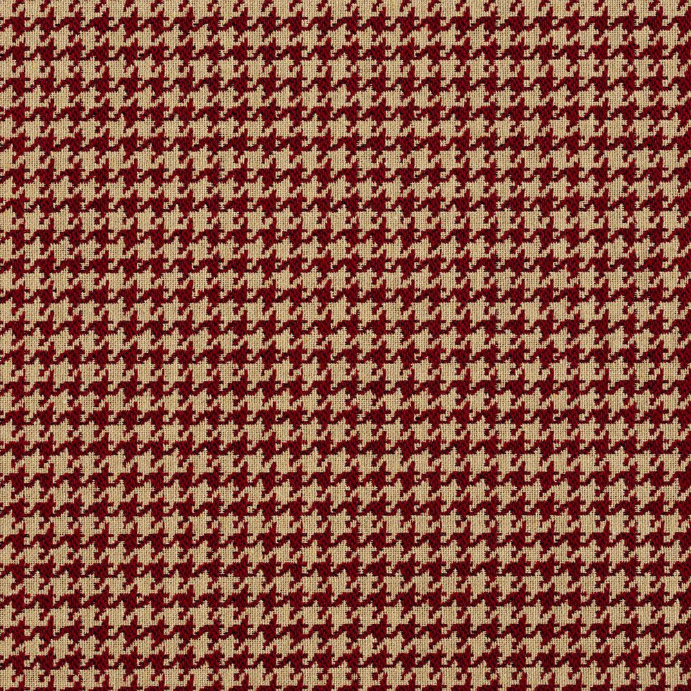 5851 Port Houndstooth by Charlotte Designer Fabric Classic Patterns 52% Polyester, 48% Cotton Made In USA Exceeds 200,000 Wyzenbeek Rubs (Heavy Duty) Horizontal: .5" X Vertical: .5" 54 Inches - Swanky Fabrics -