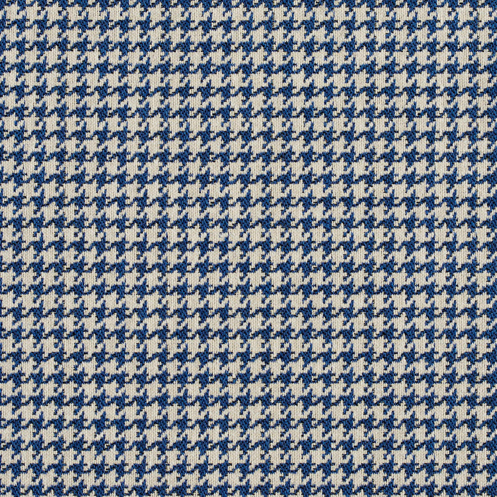 5853 Laguna Houndstooth by Charlotte Designer Fabric Classic Patterns 52% Polyester, 48% Cotton Made In USA Exceeds 200,000 Wyzenbeek Rubs (Heavy Duty) Horizontal: .5" X Vertical: .5" 54 Inches - Swanky Fabrics -