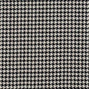 Charlotte Fabric 5854 Onyx Houndstooth