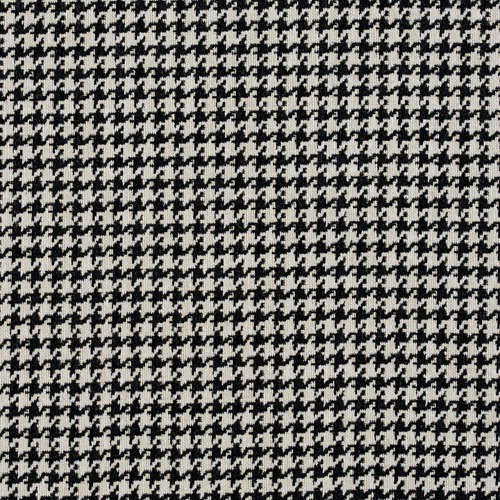 5854 Onyx Houndstooth by Charlotte Designer Fabric Classic Patterns 52% Polyester, 48% Cotton Made In USA Exceeds 200,000 Wyzenbeek Rubs (Heavy Duty) </p><p>Repeat: Horizontal: .5" x Vertical: .5" 54 Inches - Swanky Fabrics -