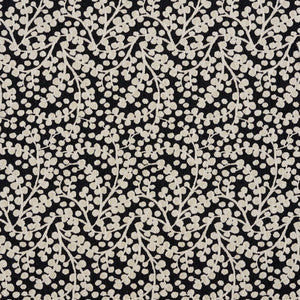 Charlotte Fabric 5865 Onyx Vine