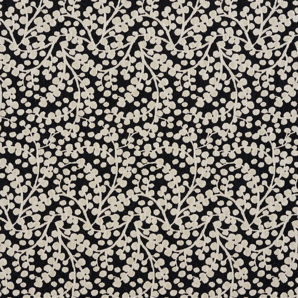 5865 Onyx Vine by Charlotte Designer Fabric Classic Patterns 52% Polyester, 48% Cotton Made In USA Exceeds 200,000 Wyzenbeek Rubs (Heavy Duty) </p><p>Repeat: Horizontal: 4" X Vertical: 9.75" 54 Inches - Swanky Fabrics -