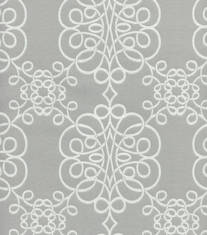 Nostalgic Verse Smoke 590712 by HGTV HOME Designer Fabric - 67%Rayon 33%Polyester CHINA 51000 Horizontal: 6.75 and Vertical: 6.75 54 - Swanky Fabrics -