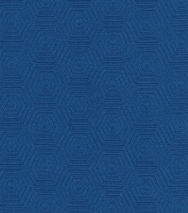 HGTV HOME Fabric Hex Appeal Cobalt 590745