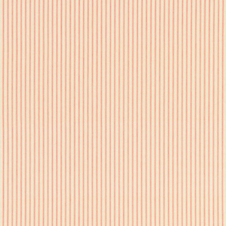 Wellfleet Ticking Pink Coral 60076 by Schumacher Designer Fabric WOVEN FAB VOL XIV See Sample INDIA LIGHT DUTY </p><p>Repeat: Horizontal: 3/8" (1CM) and Vertical: - 53" WIDE (135CM) - Swanky Fabrics -